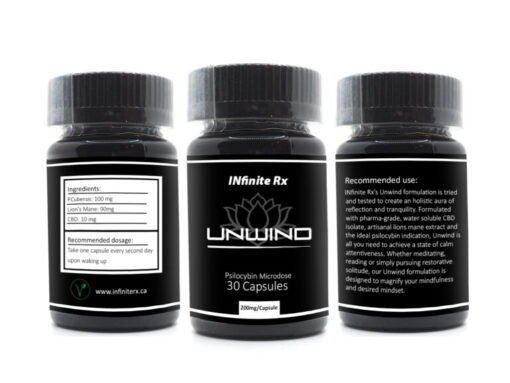 INfinite Rx Party Poppers Macrodosing Mushrooms Capsules