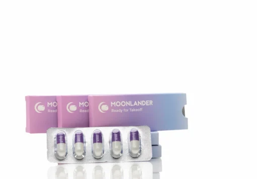 Moonlander Psilocybin + CBD Capsules