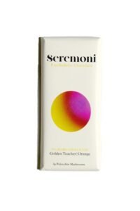 Seremoni Psilocybin Chocolate Bar Edibles (Orange & Golden Teacher Mushrooms)