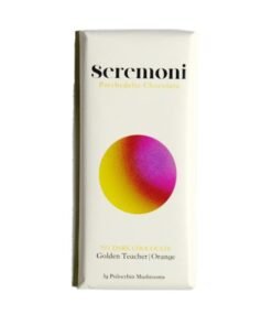 Seremoni Psilocybin Chocolate Bar Edibles (Orange & Golden Teacher Mushrooms)