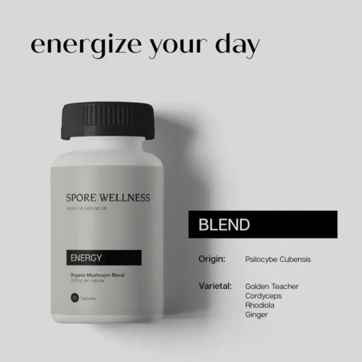 Spore Wellness (Essential) Microdosing Mushroom Capsules