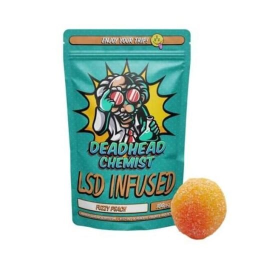 LSD Edible 100ug Fuzzy Peach Deadhead Chemist