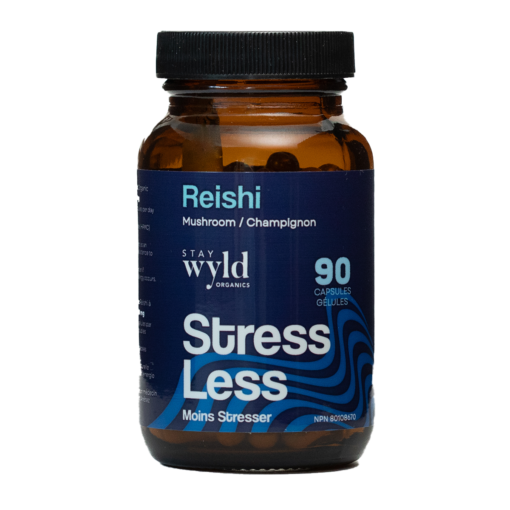 Stay Wyld Organics – Reishi Mushroom Capsules (Bottle of 90)