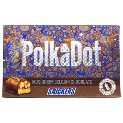 Polkadot | Snickers | Contains nuts | 4g